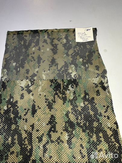 Сетка силовая галантерейная камуфляж и черная