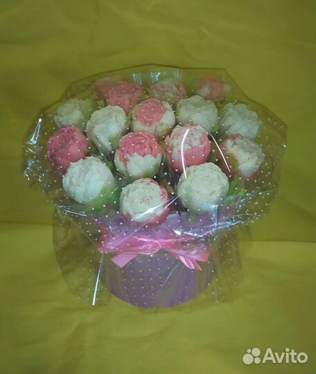 Шоколадные пионы. Букет. Подарок