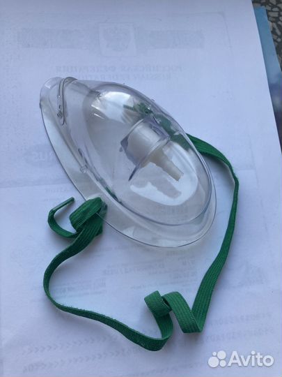 Кислородная маска+шланг 2,м