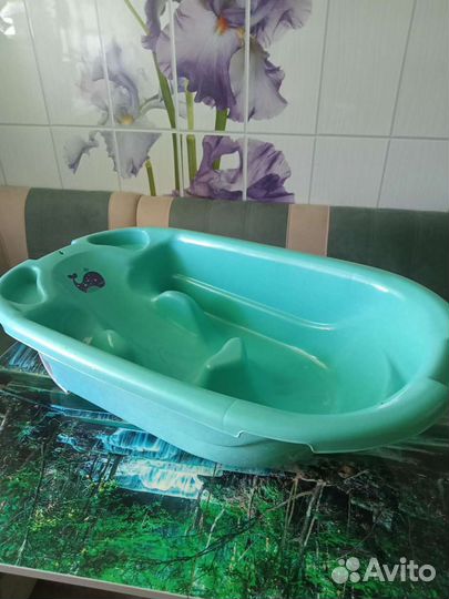 Ванночка, горка, круг для плавания, горшок