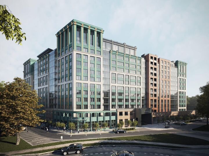 2-к. квартира, 74,8 м², 10/12 эт.