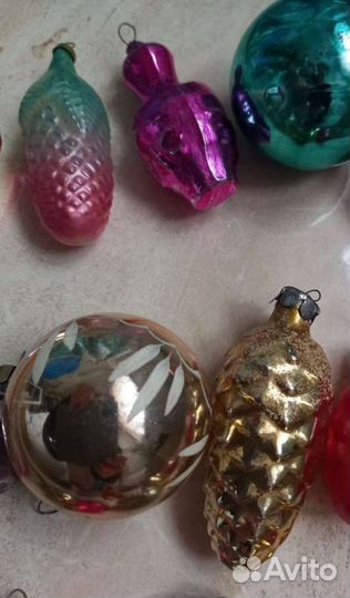 Елочные игрушки СССР