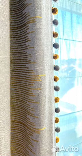 Шторы на веранде в загородном доме