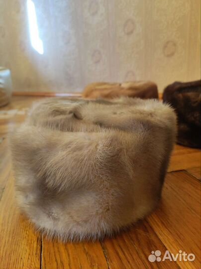 Шапка норковая женская