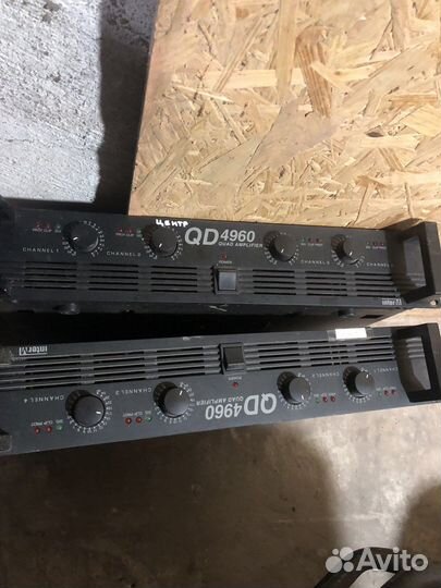 Усилитель мощности QD-4960 и блок тр-ров OT-4960