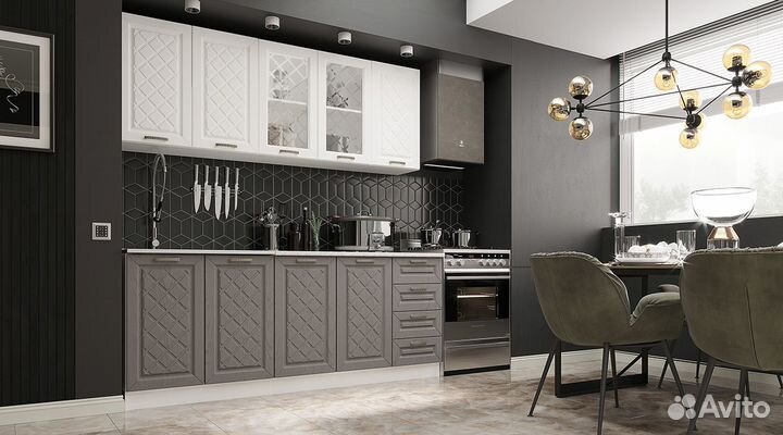 Кухня из мдф 2 м Агава мдф в наличии