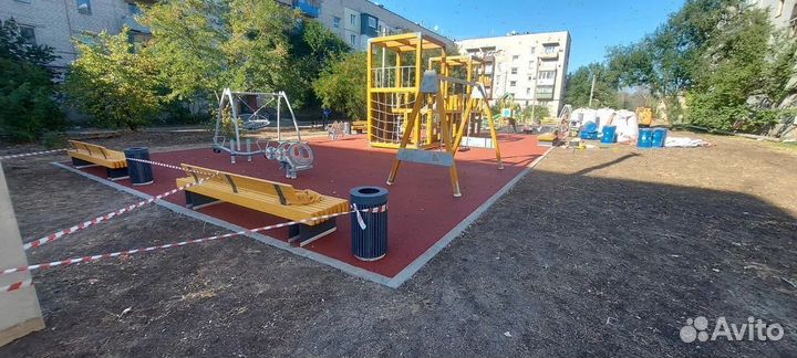 Бесшовное резиновое покрытие под ключ