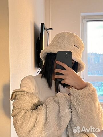 Шляпа женская белая