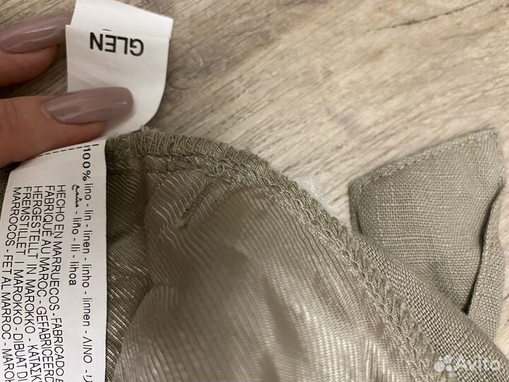 Шорты zara лён