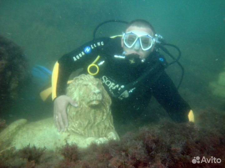 Дайвинг. Анапа. обучение padi, NDL