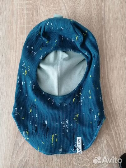 Шапка шлем для мальчика 50-52