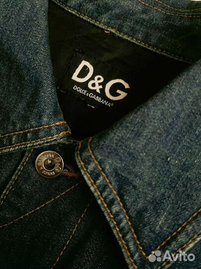 Джинсовая куртка dolce gabbana vintage оригинал