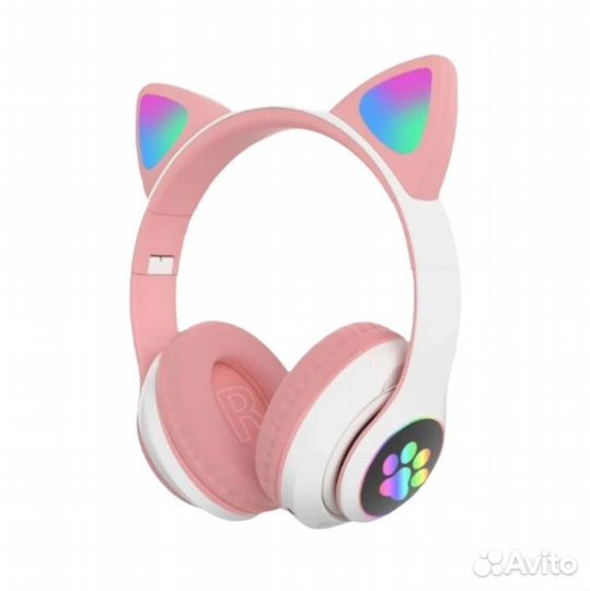 Беспроводные блютуз наушники с ушками.Новые