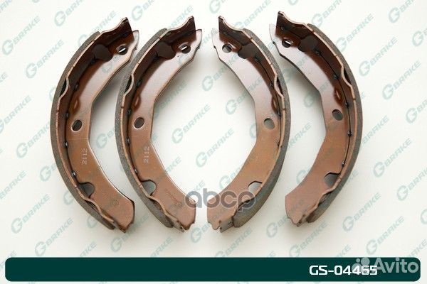 Колодки барабанные G-brake GS-04465 GS-04465