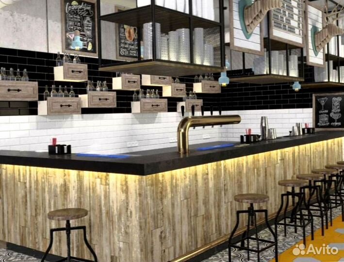 Барная стойка для общепита