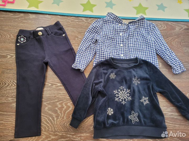 Вещи пакетом на девочку 86 92