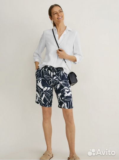 Шорты льняные новые 54-56
