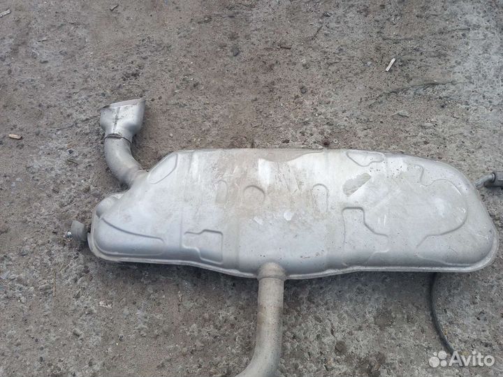 Шкода ети глушитель