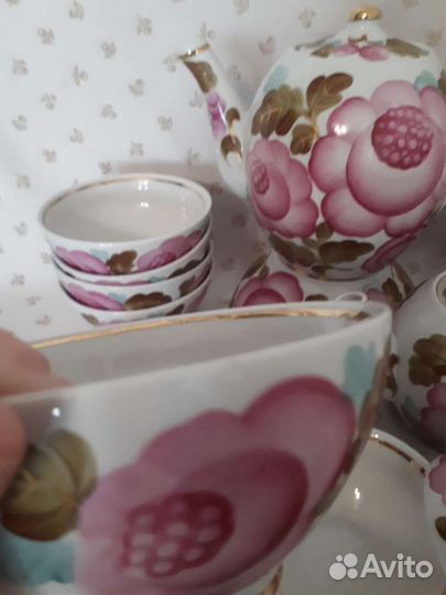Чайный сервиз новый