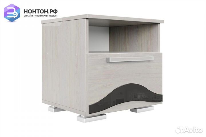 Тумба прикроватная Лагуна 5 ясень анкор светлый