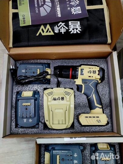 Шуруповерт feng bao зарядка база 2акб 2Ам
