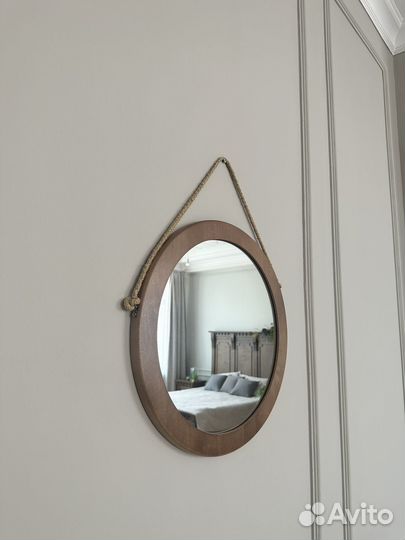 Зеркало настенное круглое диаметр 45