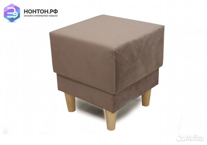 Пуф Айрин светло-коричневый