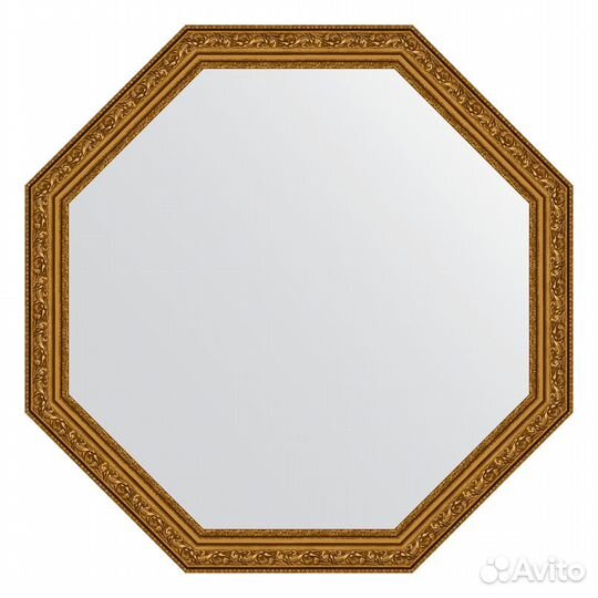 Зеркало настенное Octagon evoform в багетной раме