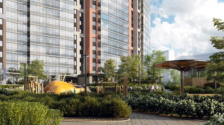 Квартира-студия, 25,1 м², 4/22 эт.