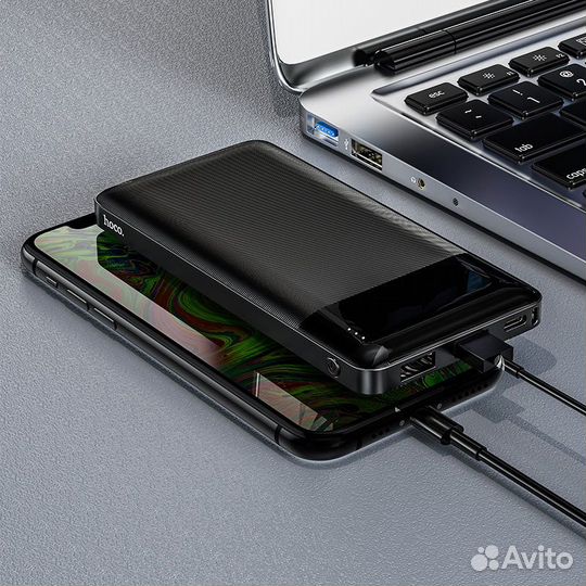 Внешний аккумулятор повербанк Hoco J72 Easy travel