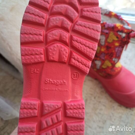 Сапоги зимние для девочки