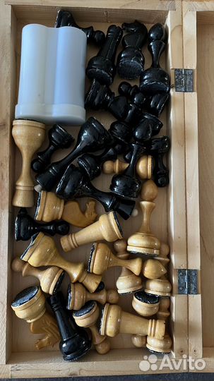 Шахматы деревянные коллекционные и шашки