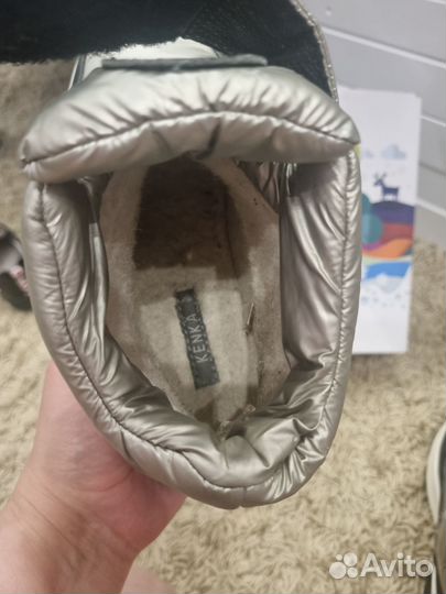 Ботинки зимние для девочки kenka 34 размер