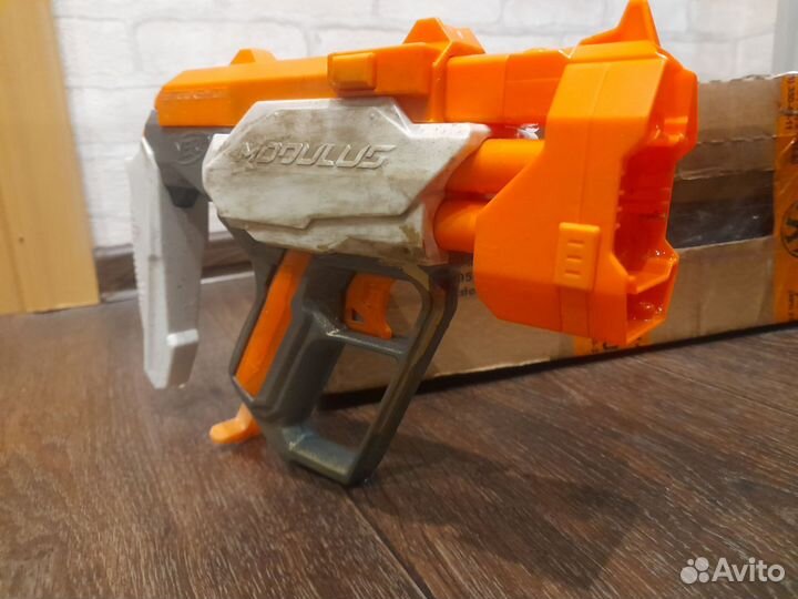 Редкий Бластер Nerf с позолотой