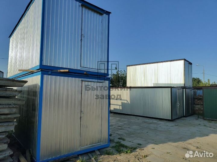 Блок контейнер для строителей. Привезем за 1 день