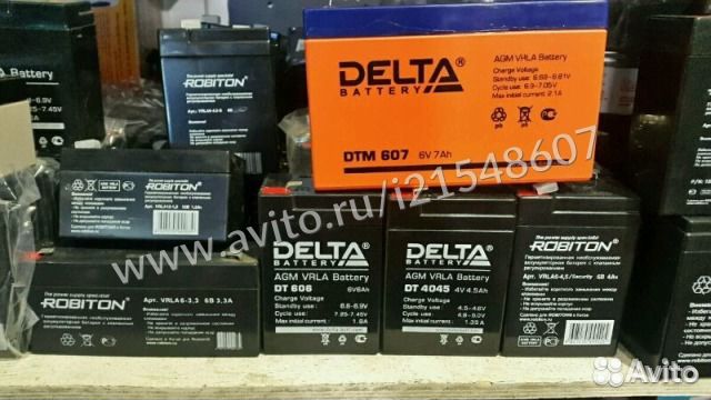 Аккумулятор Батарея Delta