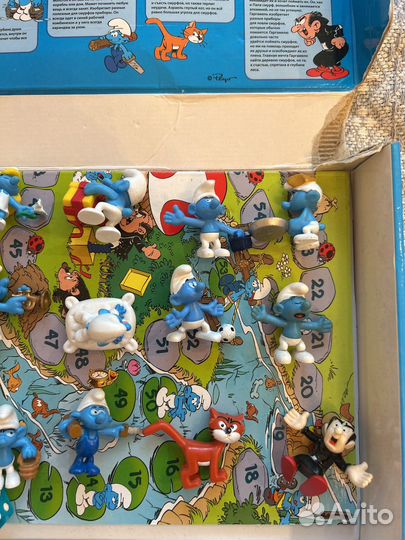 Смурфики из ленты полный набор