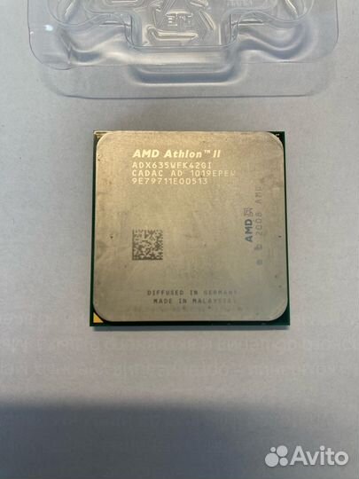 Процессор AMD Athlon II X4 635, SocketAM3