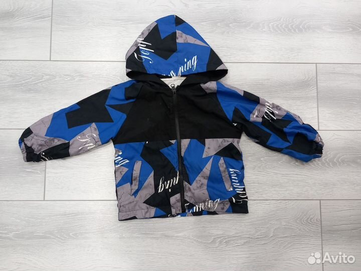 Куртка джинсовая на флисе детская