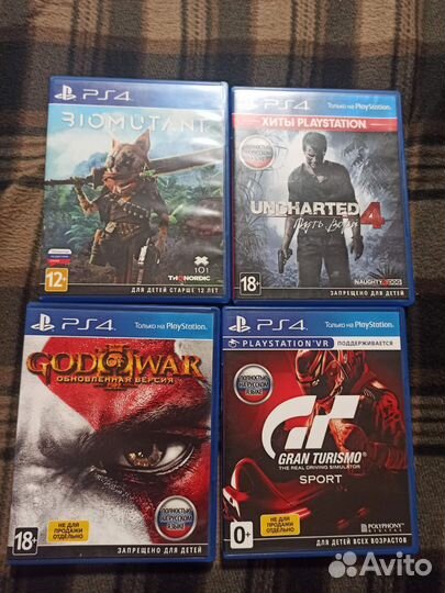 Игры для приставок ps4