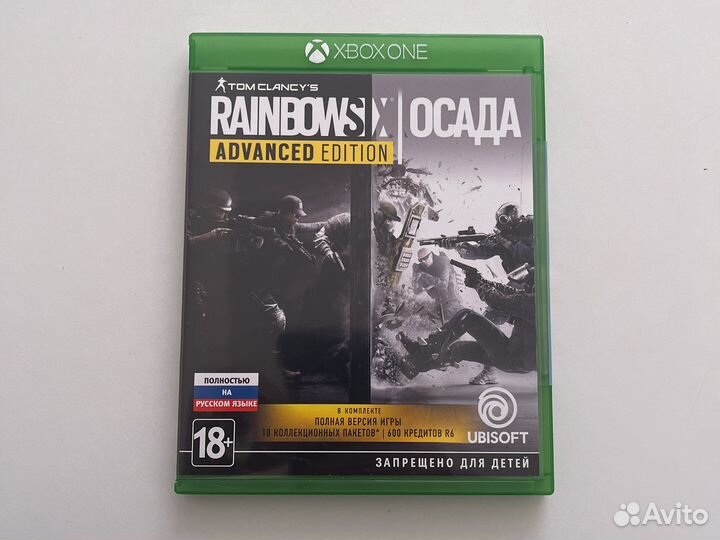 Игра Tom Clancys Rainbowsix Осада Advanced edition