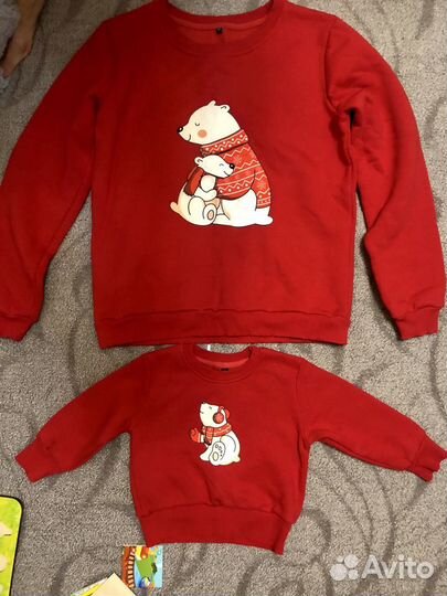 Зимний (новогодний) Фемели Лук (family look) толст