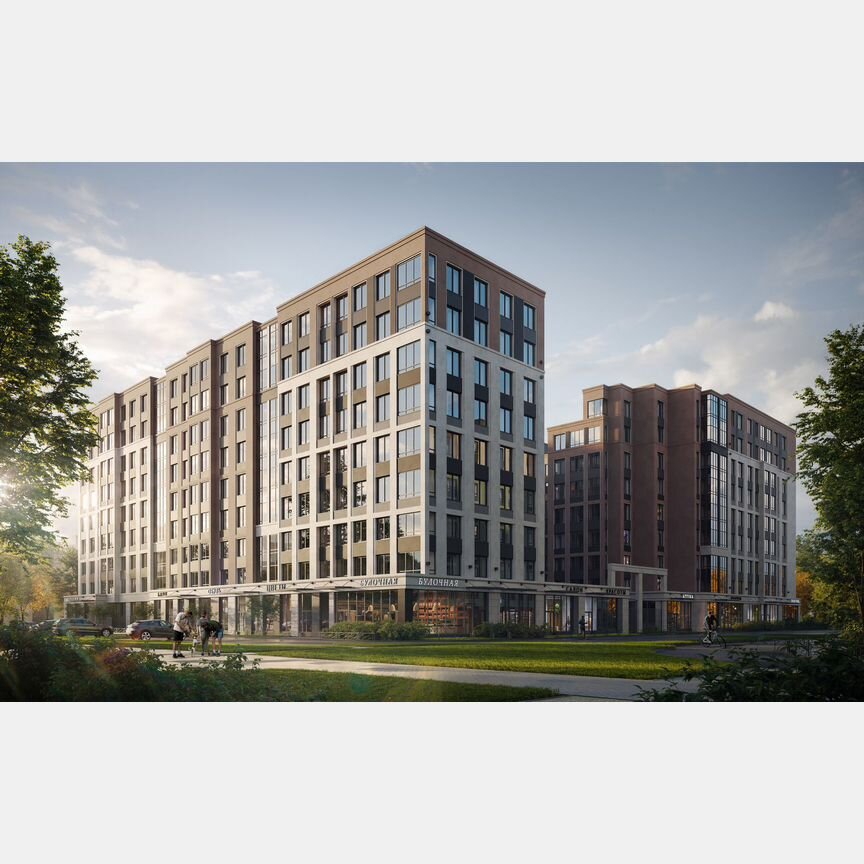 Квартира-студия, 22,8 м², 1/9 эт.