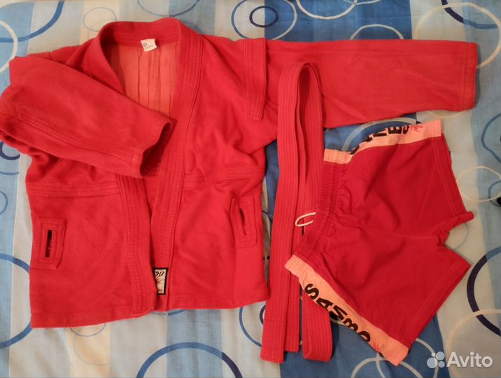 Форма куртка кимоно для самбо детская