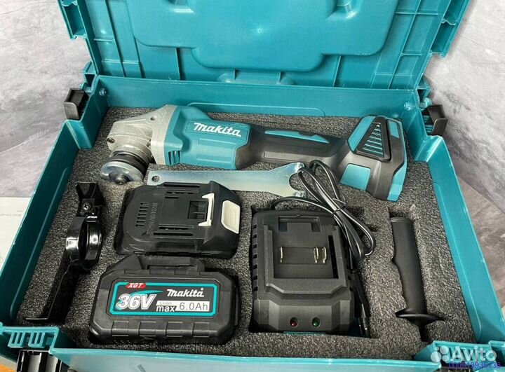 Аккумуляторная болгарка (ушм) Бесщеточный (Арт.84779)