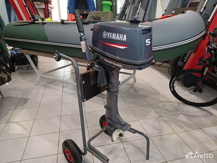 Лодочный мотор Yamaha (Ямаха) 5 л.с. Б/У