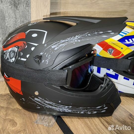 Шлем для мотокросса детский