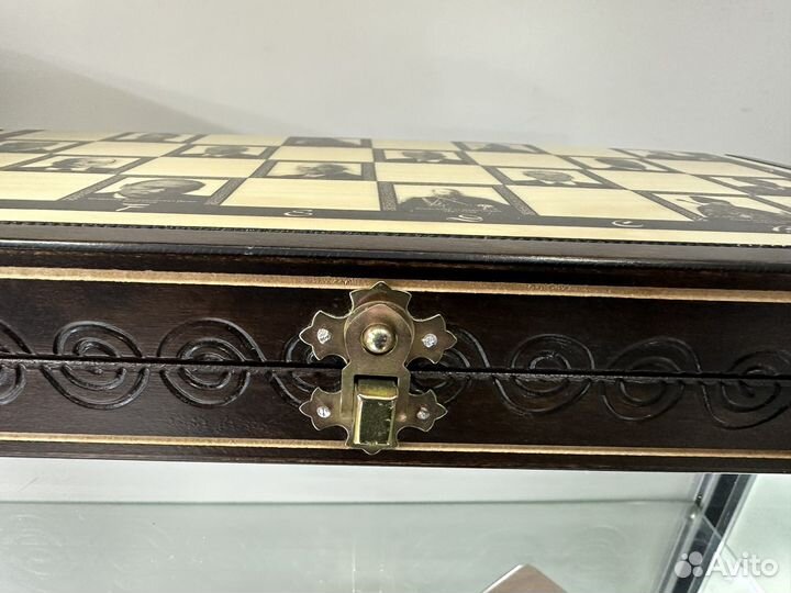 Шахматы нарды шашки 3 в 1