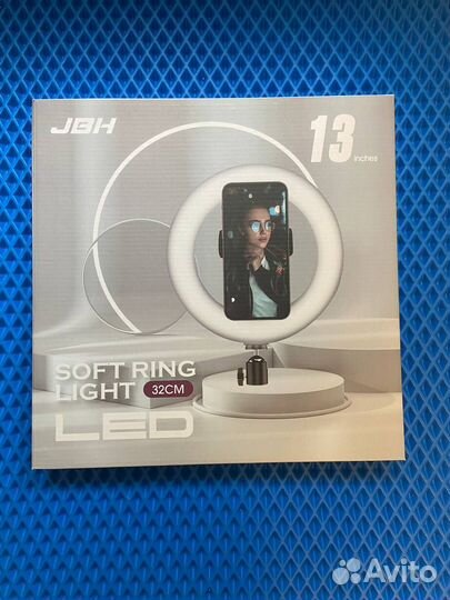 Кольцевая лампа со штативом 33 см