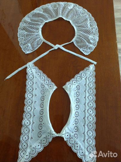 Воротники и манжеты белые